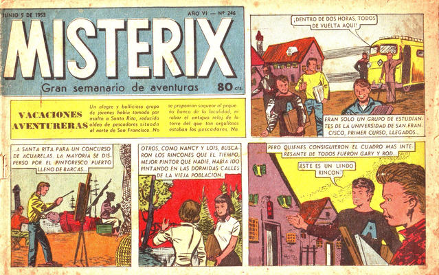 Cover for Misterix (Editorial Abril, 1948 series) #246