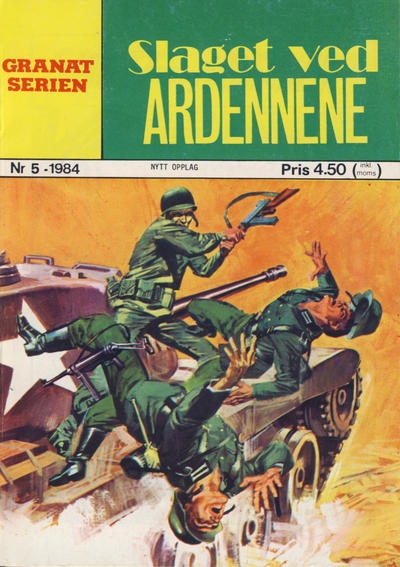 Cover for Granat Serien (Atlantic Forlag, 1976 series) #5/1984