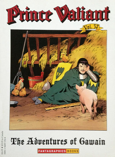 Cover for Prince Valiant (Fantagraphics, 1984 series) #37 - The Adventures of Gawain