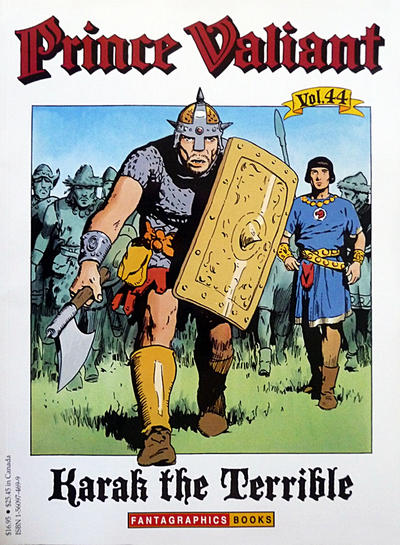Cover for Prince Valiant (Fantagraphics, 1984 series) #44 - Karak the Terrible