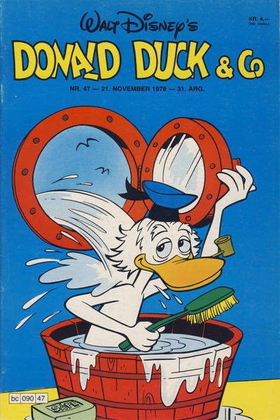 Cover for Donald Duck & Co (Hjemmet / Egmont, 1948 series) #47/1978