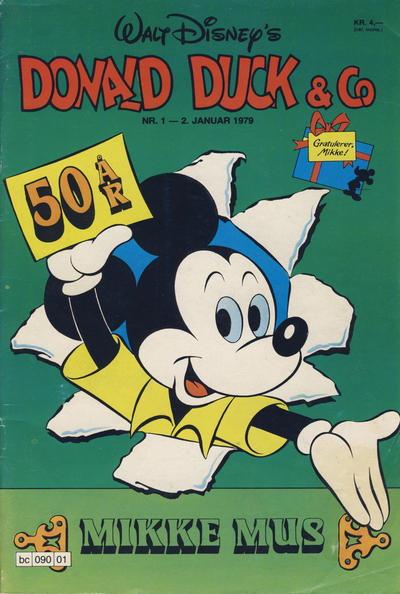 Cover for Donald Duck & Co (Hjemmet / Egmont, 1948 series) #1/1979