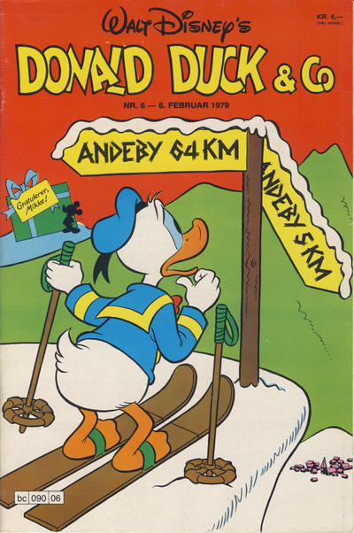 Cover for Donald Duck & Co (Hjemmet / Egmont, 1948 series) #6/1979