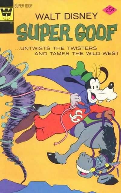 Cover for Walt Disney Super Goof (Western, 1965 series) #37 [Whitman]