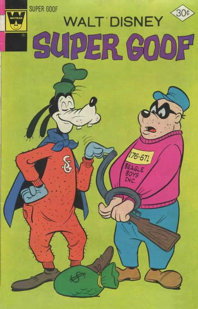 Cover for Walt Disney Super Goof (Western, 1965 series) #42 [Whitman]