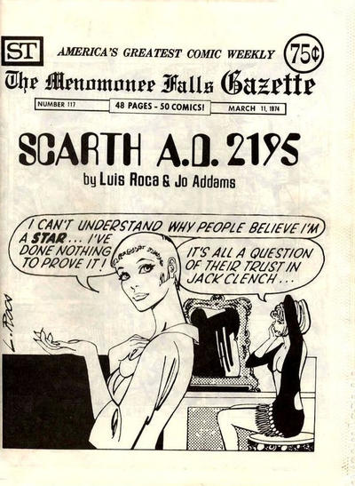 Cover for The Menomonee Falls Gazette (Street Enterprises, 1971 series) #117