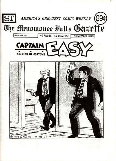 Cover for The Menomonee Falls Gazette (Street Enterprises, 1971 series) #153