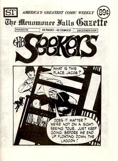 Cover for The Menomonee Falls Gazette (Street Enterprises, 1971 series) #158