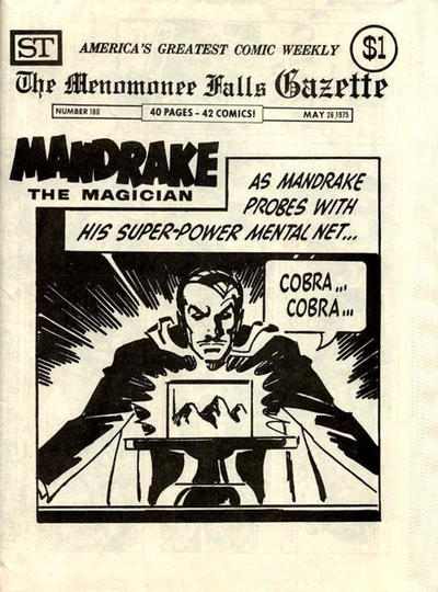 Cover for The Menomonee Falls Gazette (Street Enterprises, 1971 series) #180