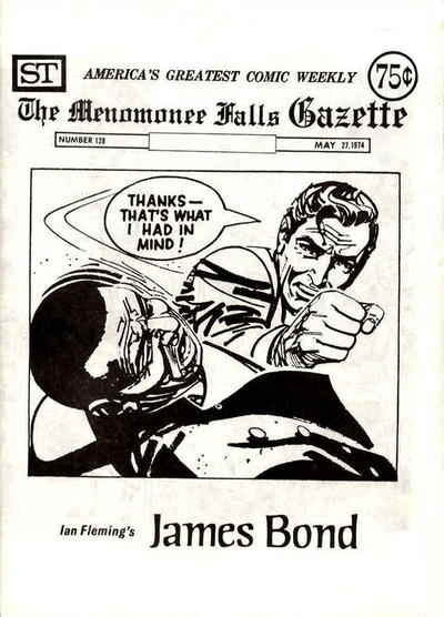 Cover for The Menomonee Falls Gazette (Street Enterprises, 1971 series) #128