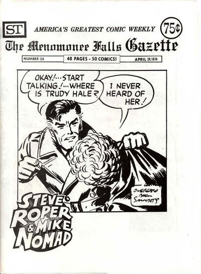 Cover for The Menomonee Falls Gazette (Street Enterprises, 1971 series) #124