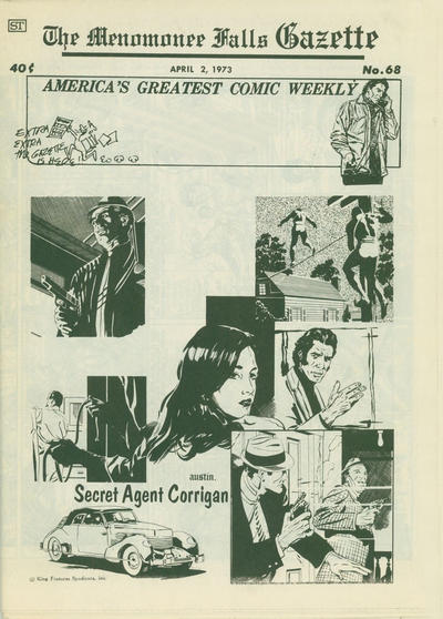 Cover for The Menomonee Falls Gazette (Street Enterprises, 1971 series) #68