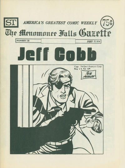 Cover for The Menomonee Falls Gazette (Street Enterprises, 1971 series) #136