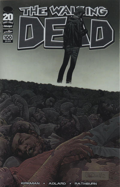 Cover for The Walking Dead (Image, 2003 series) #100 [Chromium Variant]
