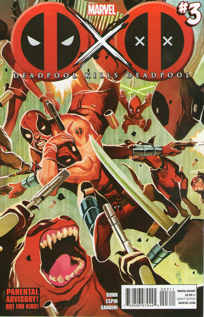 Cover for Deadpool Kills Deadpool (Marvel, 2013 series) #3
