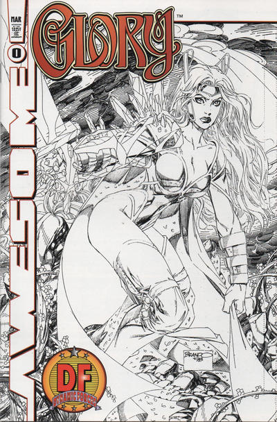 Cover for Glory (Awesome, 1999 series) #0 [Dynamic Forces Exclusive "Sketch" Cover]