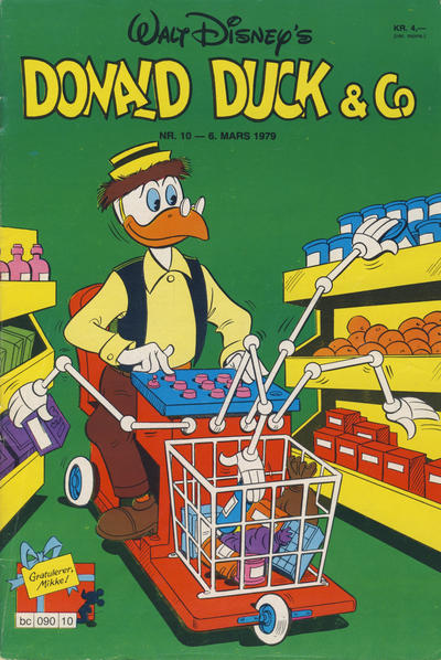 Cover for Donald Duck & Co (Hjemmet / Egmont, 1948 series) #10/1979