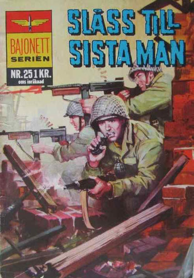 Cover for Bajonettserien (Williams Förlags AB, 1965 series) #25