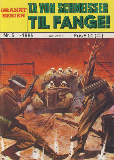 Cover for Granat Serien (Atlantic Forlag, 1976 series) #5/1985