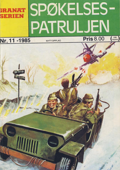 Cover for Granat Serien (Atlantic Forlag, 1976 series) #11/1985