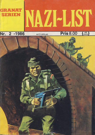 Cover for Granat Serien (Atlantic Forlag, 1976 series) #2/1986