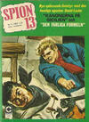 Cover for Spion 13 (Centerförlaget, 1964 series) #4/1968