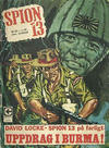 Cover for Spion 13 (Centerförlaget, 1964 series) #58