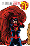 Cover for FF (Marvel, 2013 series) #3 [Medusa Variant Cover by Michael Allred]