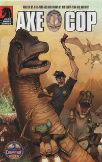 Cover Thumbnail for Axe Cop [Halloween Comicfest 2012] (Dark Horse, 2012 series) 