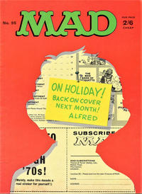 Cover Thumbnail for Mad (Thorpe & Porter, 1959 series) #95