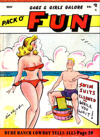 Cover Thumbnail for Pack O' Fun (Magna Publications, 1942 series) #May 1955