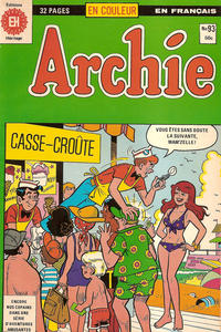 Cover Thumbnail for Archie (Editions Héritage, 1971 series) #93