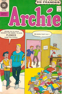 Cover Thumbnail for Archie (Editions Héritage, 1971 series) #10