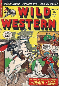 Cover Thumbnail for Wild Western (Bell Features, 1948 series) #13