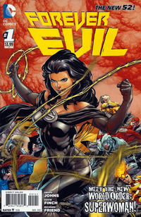 Cover Thumbnail for Forever Evil (DC, 2013 series) #1 [Ivan Reis, Eber Ferreira & Joe Prado "Superwoman" Cover]