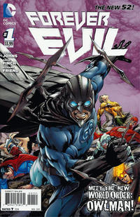 Cover Thumbnail for Forever Evil (DC, 2013 series) #1 [Ivan Reis / Joe Prado "Owlman" Cover]