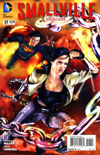 Cover for Smallville Season 11 (DC, 2012 series) #17
