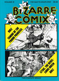 Cover Thumbnail for Bizarre Comix (Bélier Press, 1975 series) #21 - Taming of the Proud Princess; Iztac,the Rebellious Queen