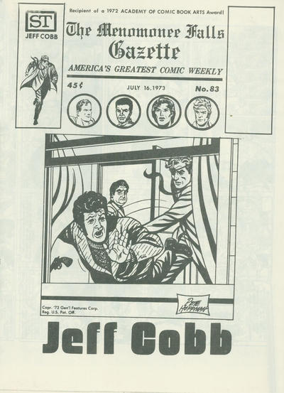 Cover for The Menomonee Falls Gazette (Street Enterprises, 1971 series) #83