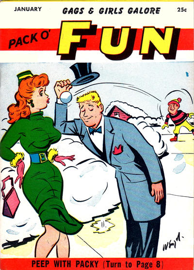 Cover for Pack O' Fun (Magna Publications, 1942 series) #v8#1