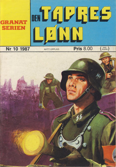 Cover for Granat Serien (Atlantic Forlag, 1976 series) #10/1987