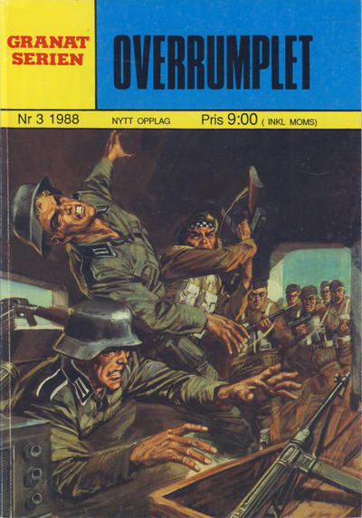 Cover for Granat Serien (Atlantic Forlag, 1976 series) #3/1988