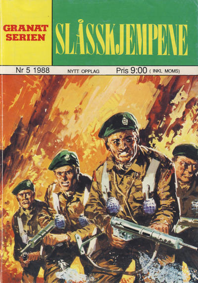 Cover for Granat Serien (Atlantic Forlag, 1976 series) #5/1988