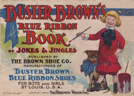 Cover for Buster's Book of Jokes and Jingles (Brown Shoe Co., 1904 ? series) #2
