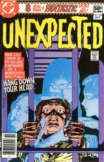 Cover for The Unexpected (DC, 1968 series) #203 [Newsstand]
