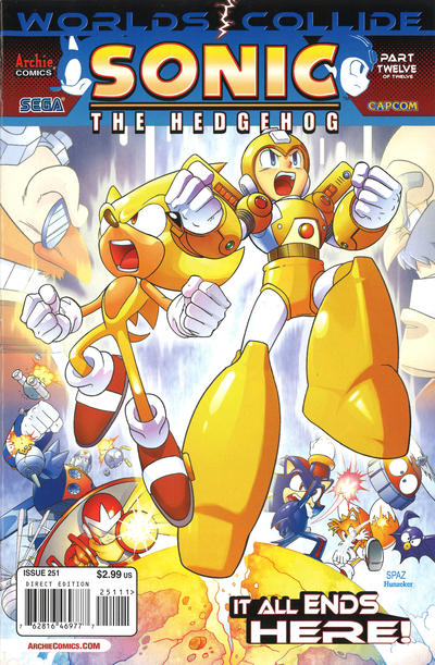 Cover for Sonic the Hedgehog (Archie, 1993 series) #251