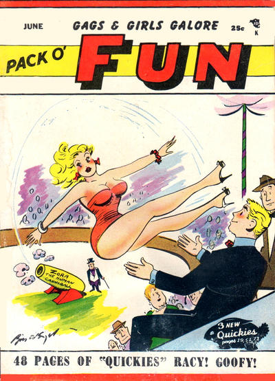 Cover for Pack O' Fun (Magna Publications, 1942 series) #June 1957