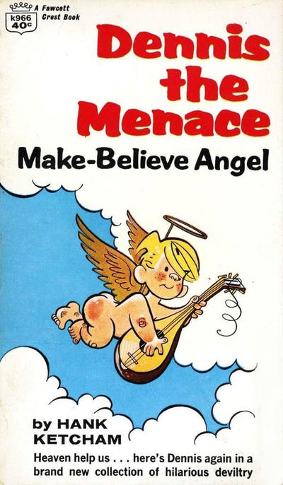 Cover for Dennis the Menace Make-Believe Angel (Crest Books, 1964 series) #K966