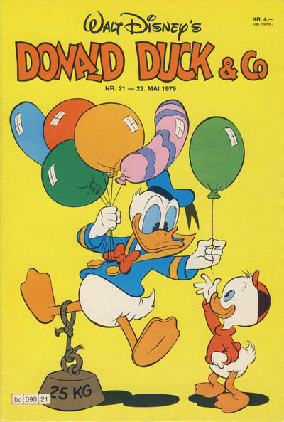 Cover for Donald Duck & Co (Hjemmet / Egmont, 1948 series) #21/1979