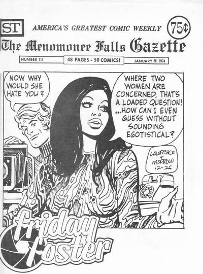 Cover for The Menomonee Falls Gazette (Street Enterprises, 1971 series) #111